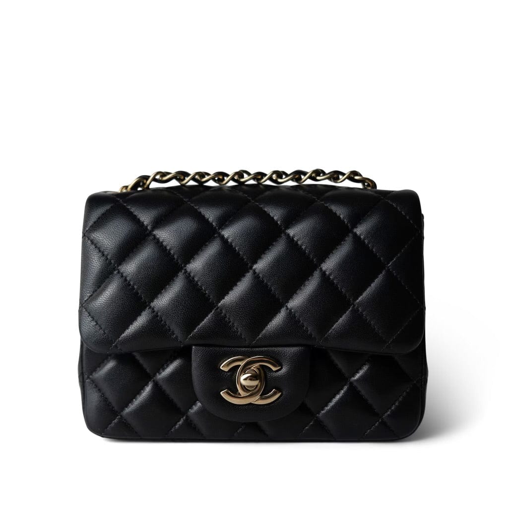 Chanel square mini lambskin sale