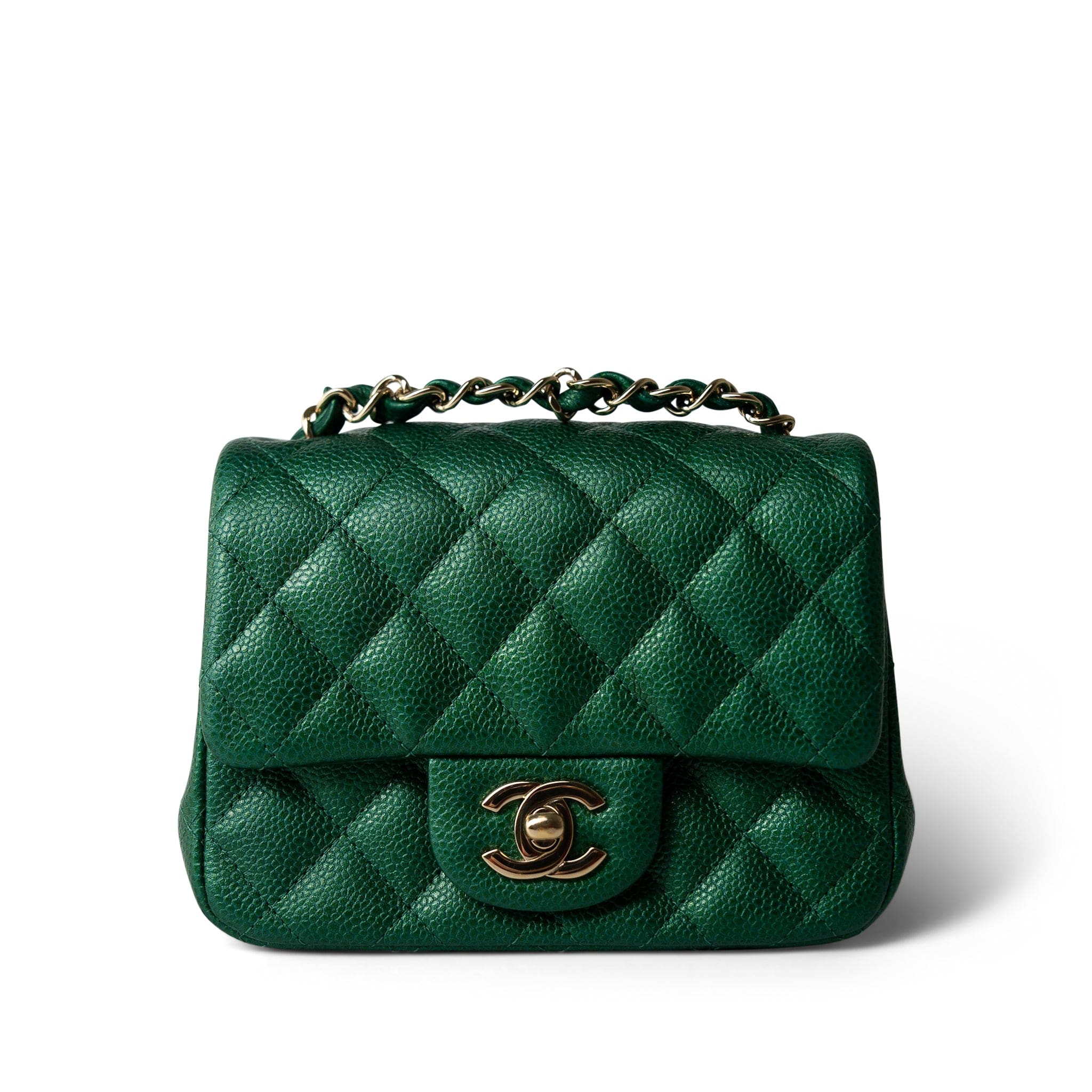 Emerald green mini bag sale