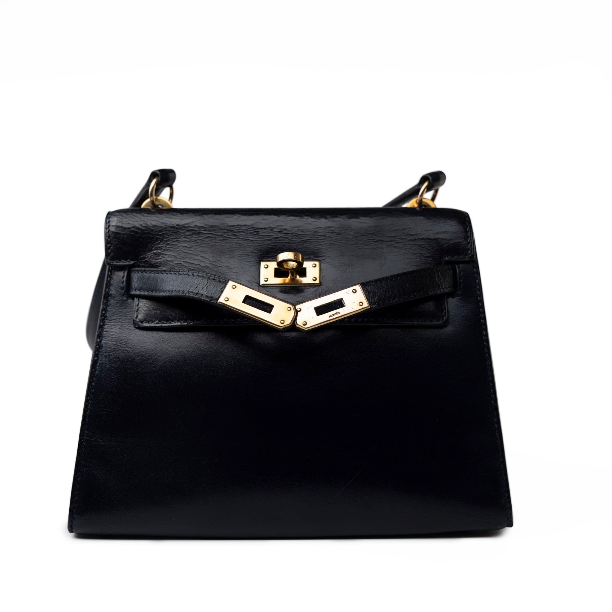 Black kelly outlet bag