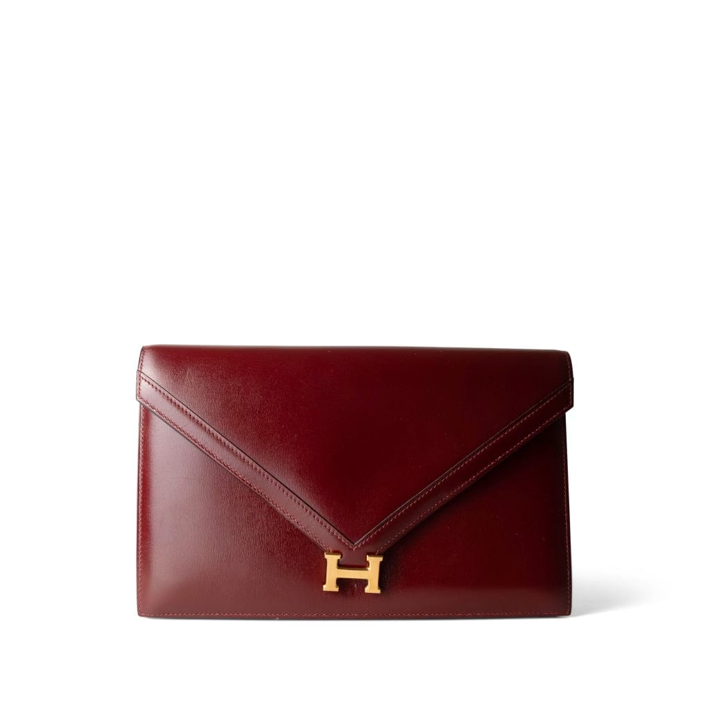 H” vintage 2024 shoulder bag , Red