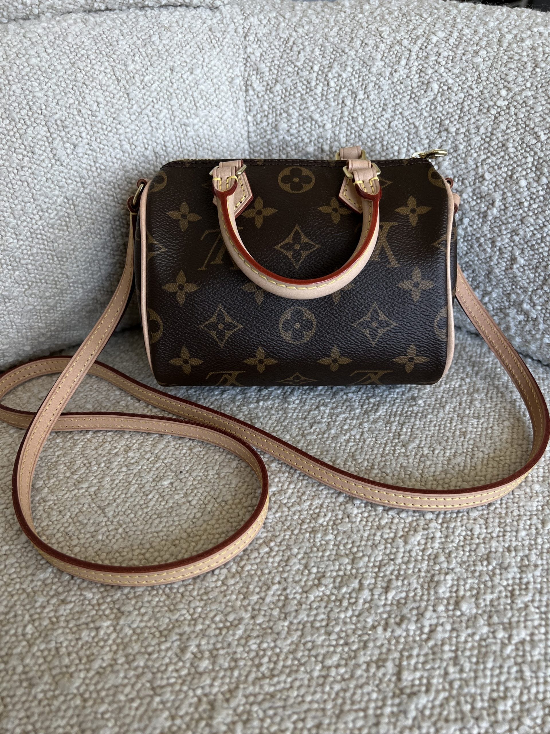 LOUIS VUITTON Monogram Nano Speedy REDELUXE