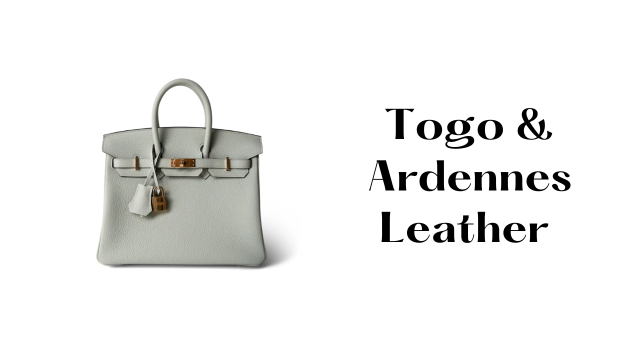 Image showing a Birkin togo leather bag