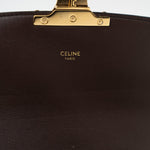 Celine Handbag Celine Triomph Bag in Textile and Whips - Redeluxe