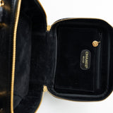 CHANEL Cosmetic Cases Black Chanel Vanity Case CC Crossbody with GHW - Redeluxe