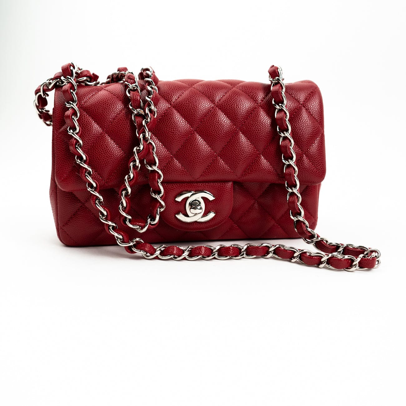 Chanel discount raspberry bag