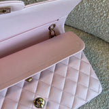 CHANEL Handbag 22S Light Pink Caviar Quilted Classic Flap Medium LGHW - Redeluxe