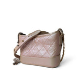 CHANEL Handbag Beige 19S Pearly Beige Aged Calfksin Quilted Gabrielle Bag - Redeluxe