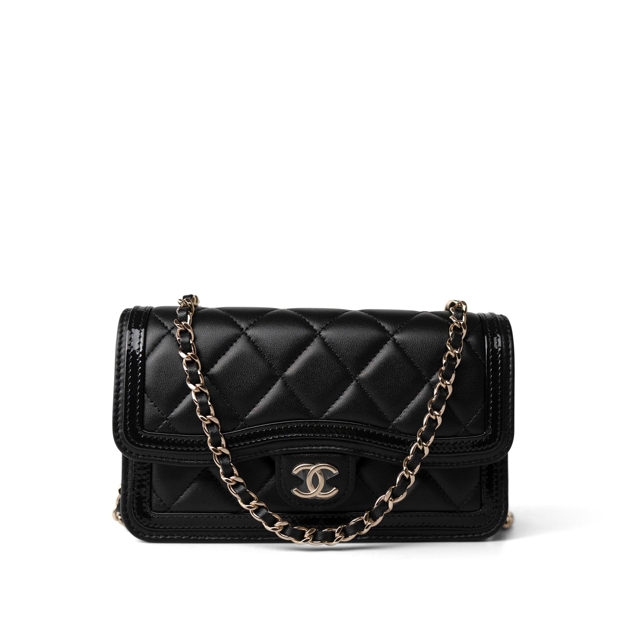 Chanel o phone holder best sale with chain