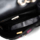 CHANEL Handbag Black 23B Black Multicolor Reversible Sequins Single Flap Bag - Redeluxe