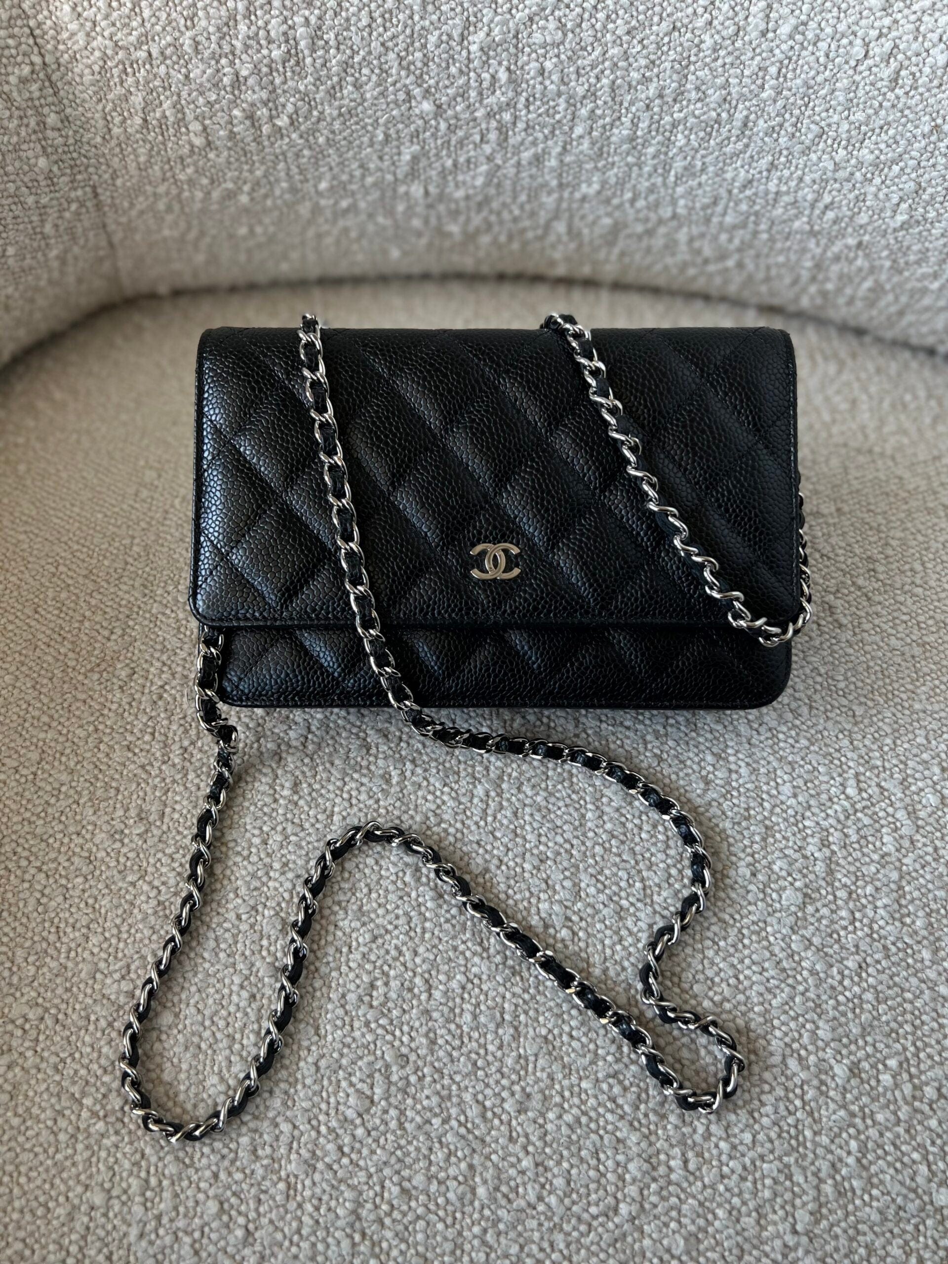 Chanel woc caviar leather sale