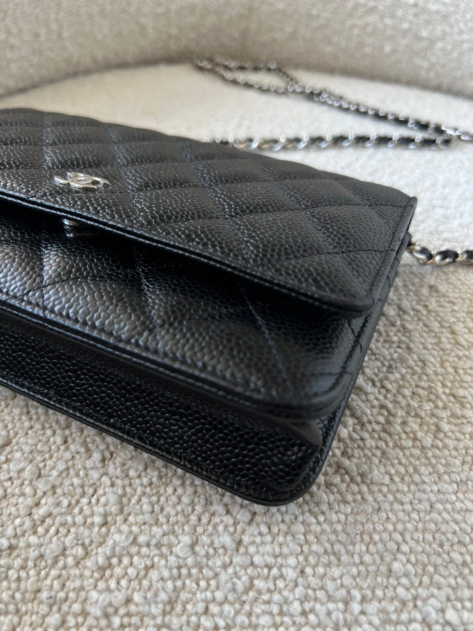 Chanel woc caviar silver hardware sale