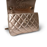 CHANEL Handbag Metallic Lambskin Quilted Trendy CC Small - Redeluxe