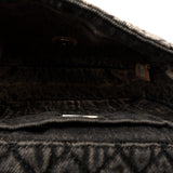 CHANEL Handbag Washed Denim Quilted Small Denimpression Flap Rose Clair Silver Hardware - Redeluxe