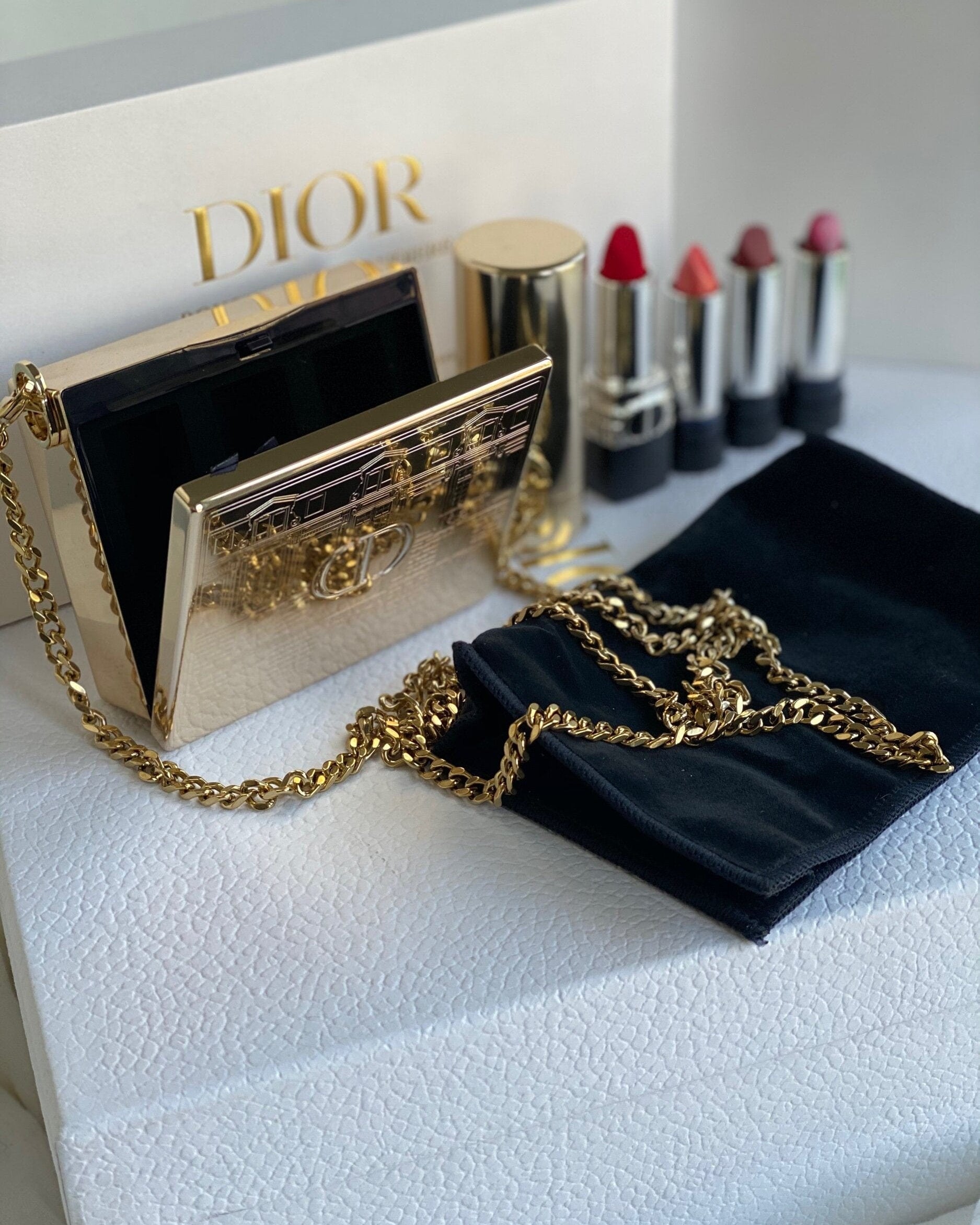 CHANEL Lipstick DIOR Rouge Dior Minaudiere  - The Atelier of Dreams Limited Edition - Redeluxe