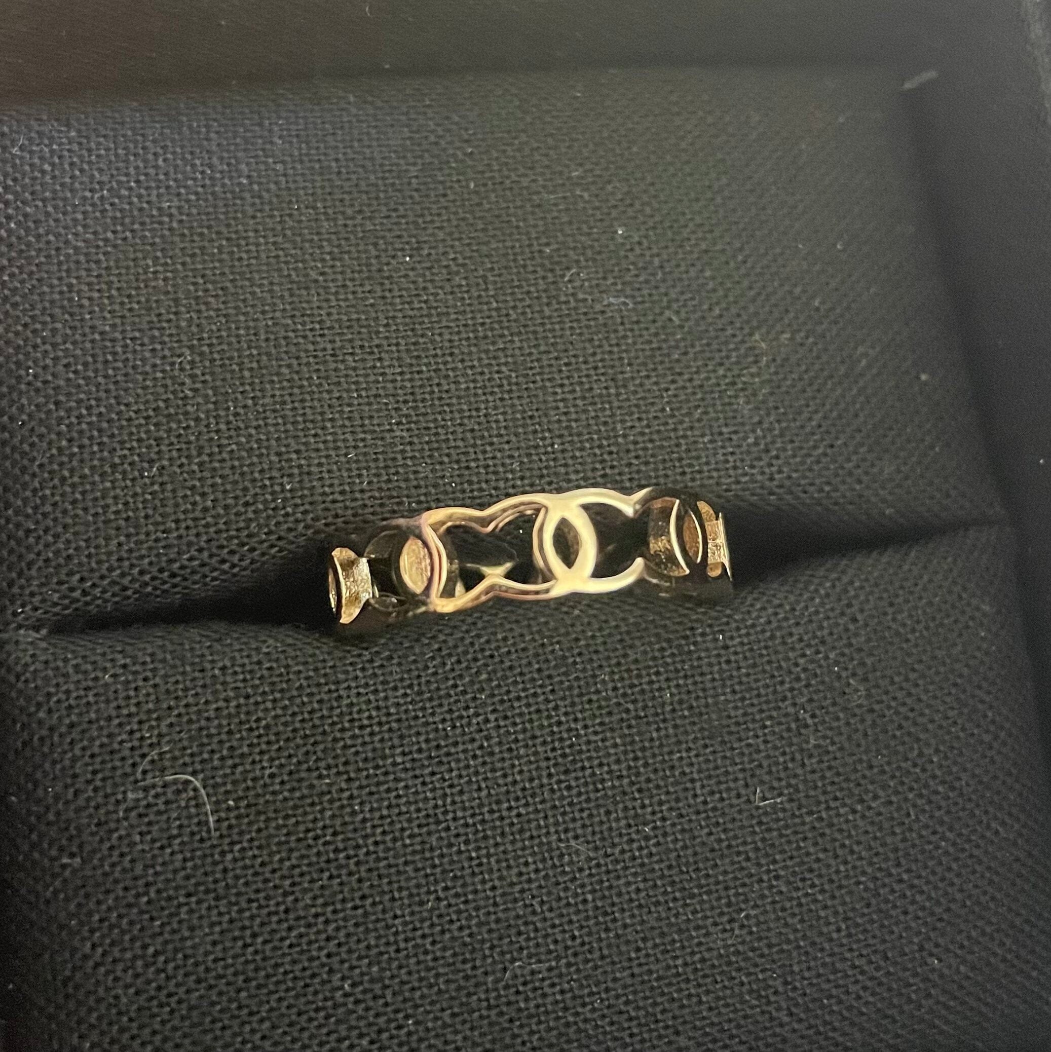 Metal CC Ring Golden