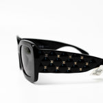 CHANEL Sunglasses Black Black CC Sunglasses 5483-A gold cc - Redeluxe