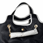 CHANEL Tote 23M Coco Maxi Beach Shopping Tote Black Quilted - Redeluxe