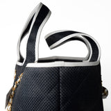 CHANEL Tote 23M Coco Maxi Beach Shopping Tote Black Quilted - Redeluxe