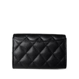 CHANEL Wallet Wallet / Black 23C Coco Casino Flap Card Holder - Redeluxe