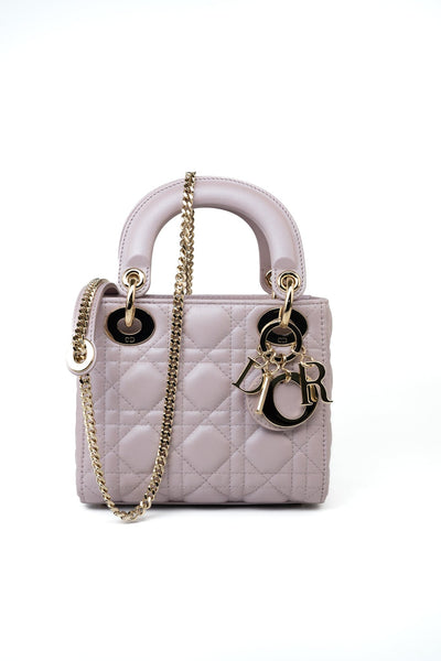 Mini lady best sale dior lotus pink