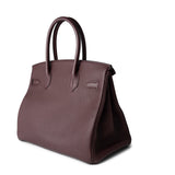 Hermes Handbag Birkin 30 Bordeaux Veau Togo Leather Gold Plated Hardware A Stamp - Redeluxe