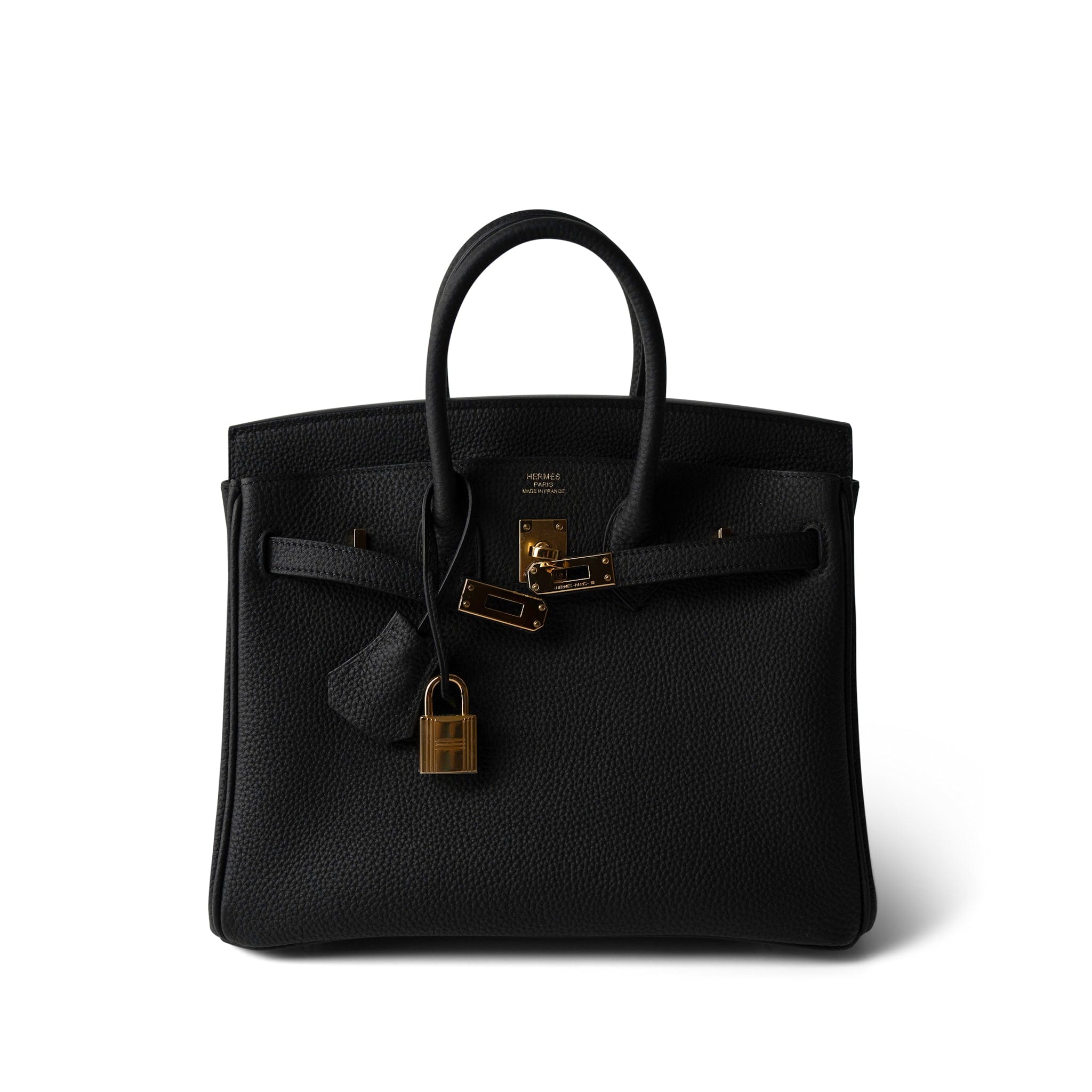 Birkin 25 Noir Black Veau Togo Leather Gold Hardware REDELUXE