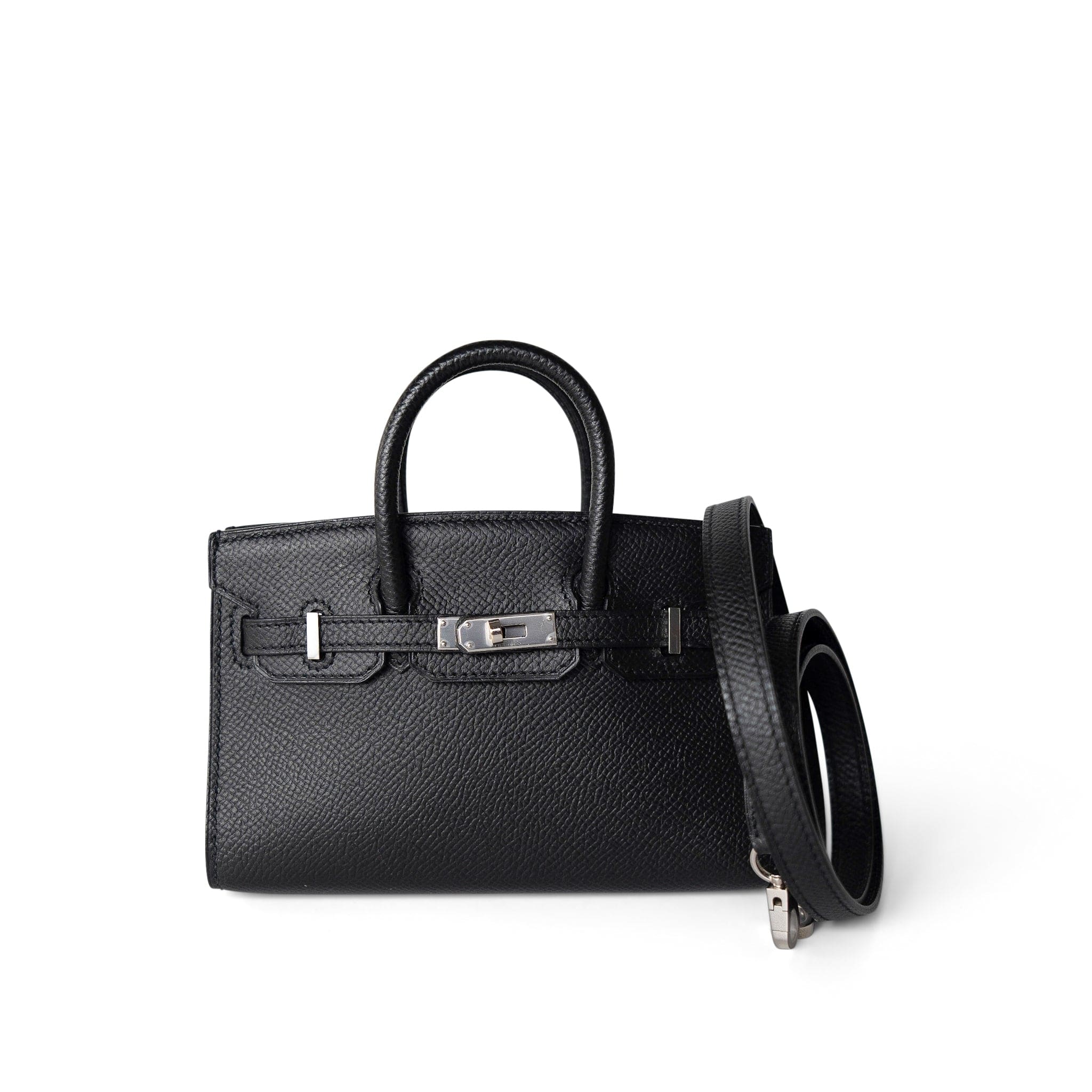 Birkin 25 black discount epsom