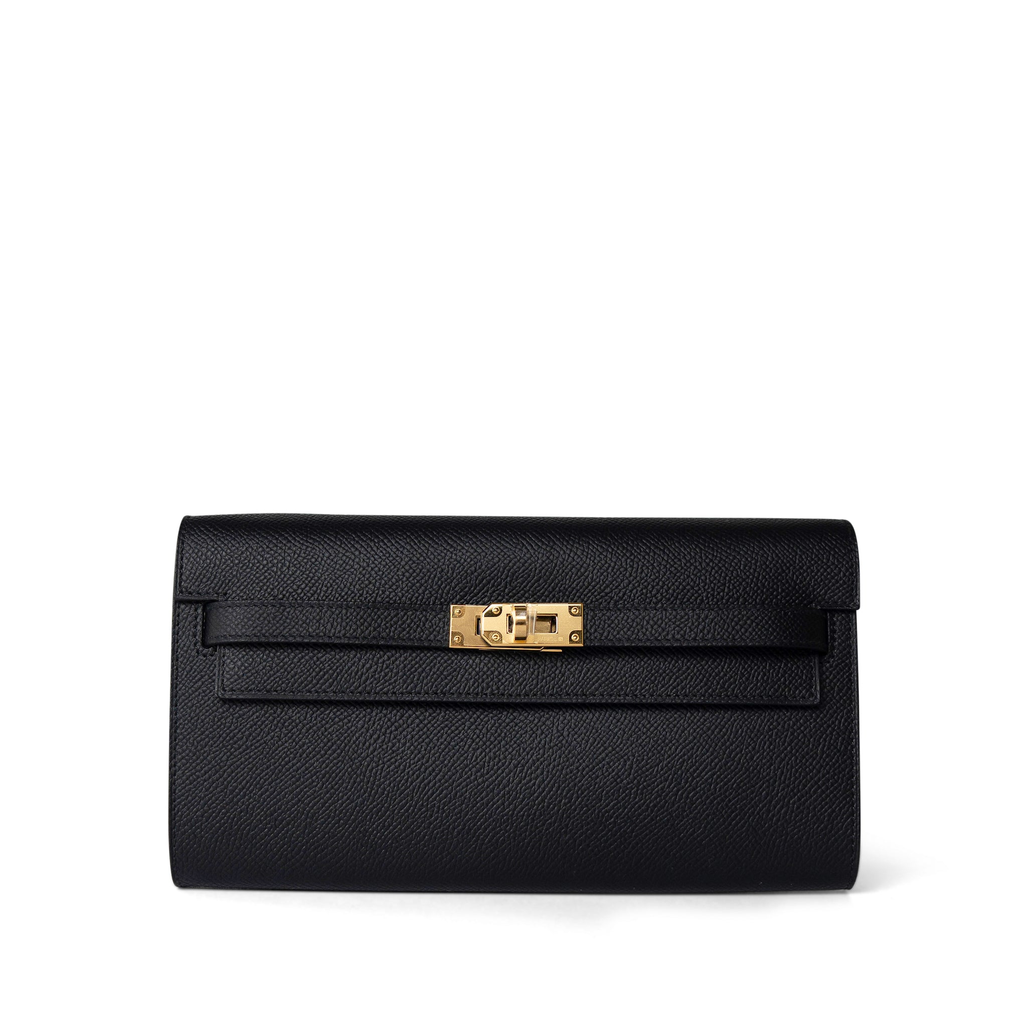 Hermes kelly wallet black hotsell