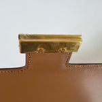 Hermes Handbag Brown Constance 23 Gold Veau Epsom Leather Gold Plated Hardware - Redeluxe