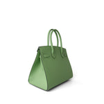 Hermes Handbag Green Birkin Sellier 30 Vert Criquet Epsom Gold Plated Y Stamp - Redeluxe