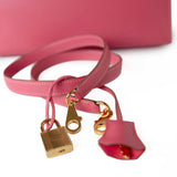 Hermes Handbag Pink Kelly 28 Rose Lipstick Veau Tadelakt Gold Plated Hardware C Stamp - Redeluxe