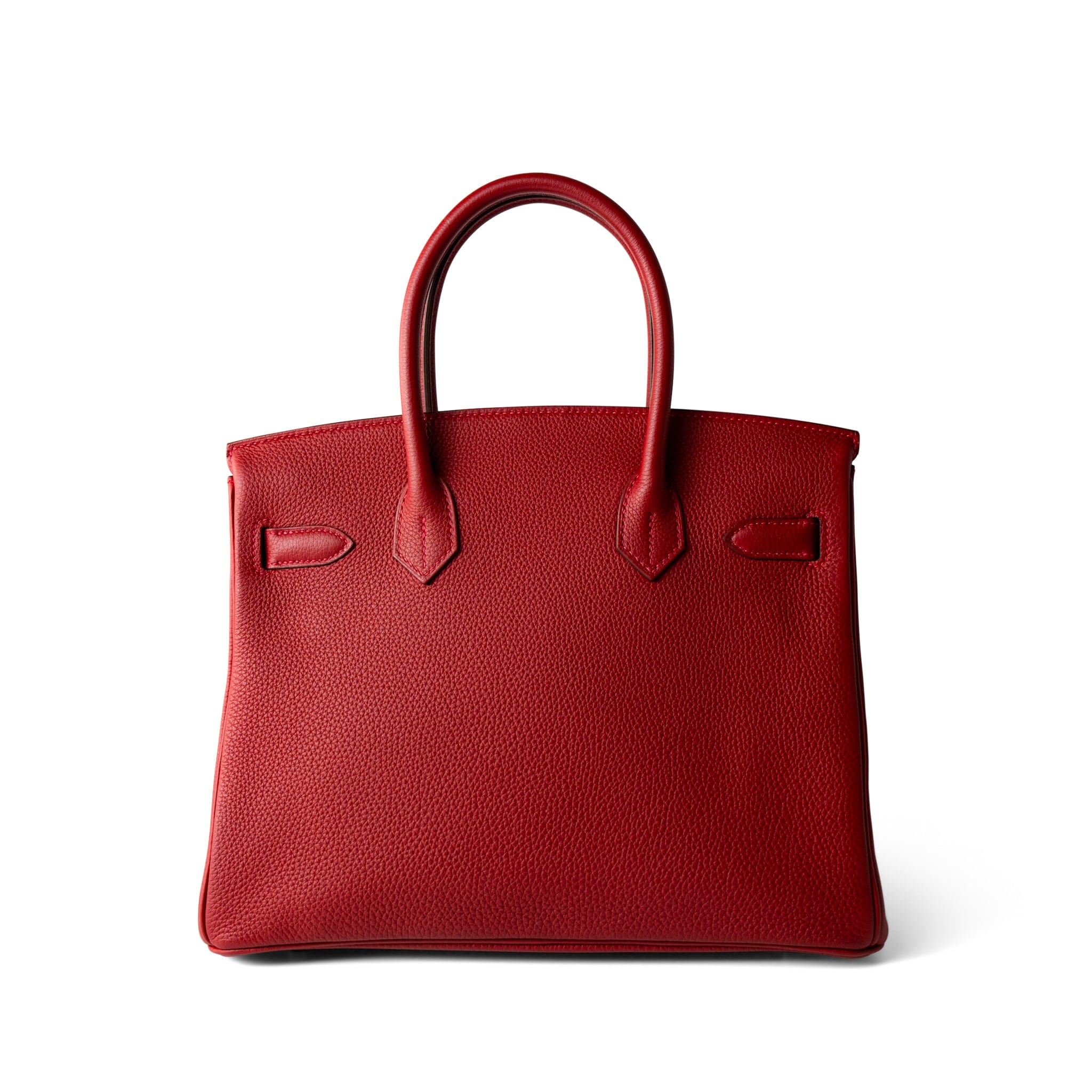 Hermes Handbag Red / Birkin Hermes Birkin 30 Rouge Casaque (red) Togo Leather Gold Plated Hardware - Redeluxe