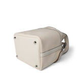 Hermes Handbag White Picotin Cargo 18 Nata Swift and Toile Canvas Palladium  Hardware Z Stamp - Redeluxe