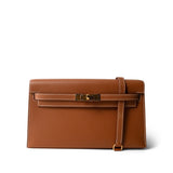 Hermes Kelly Elan Gold Madame Gold Plated B Stamp - Redeluxe