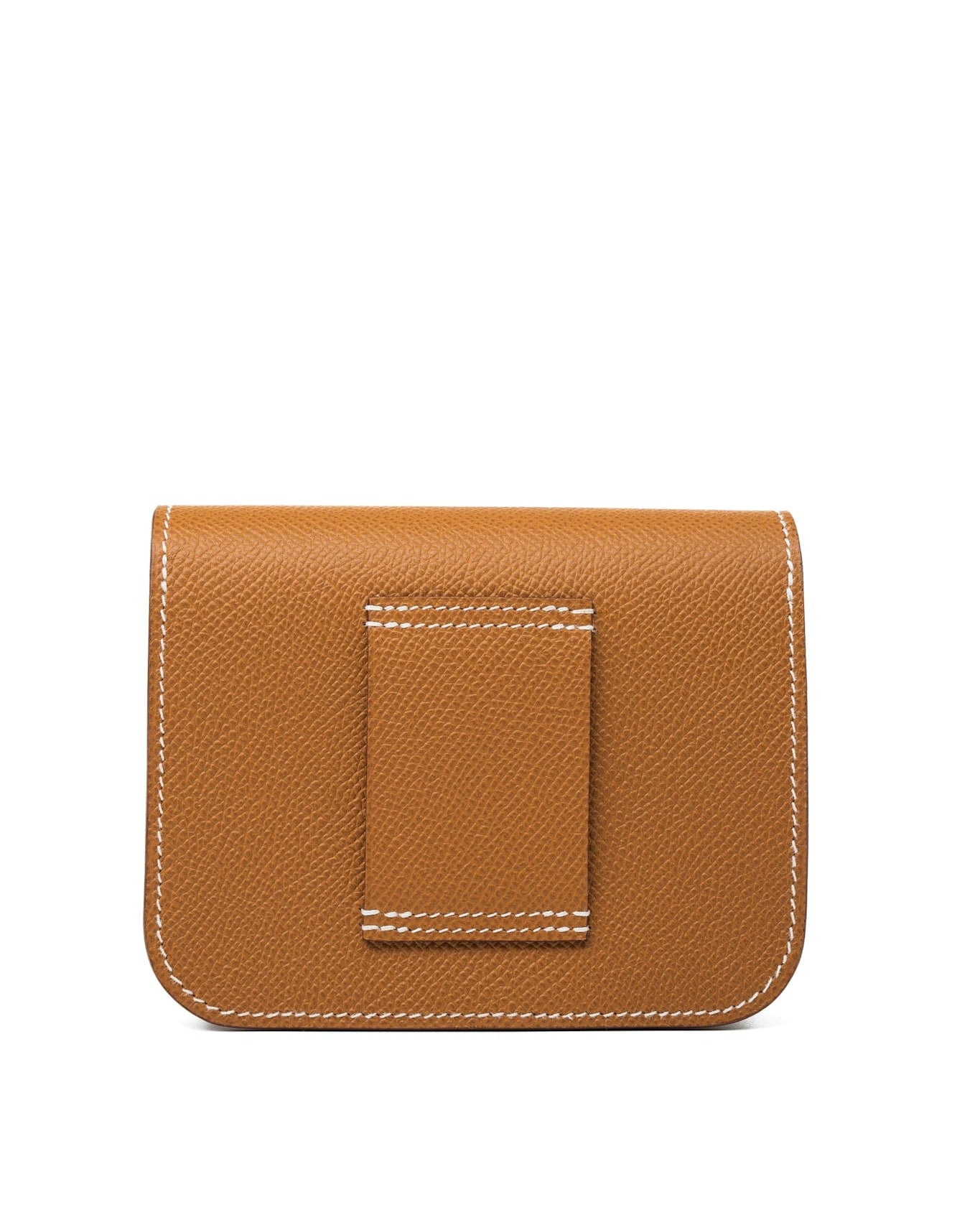 Hermes Wallet  Hermès Gold Veau Epsom Constance Slim Wallet - Redeluxe