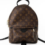 Louis Vuitton Backpack Brown Palm Springs PM Monogram Back Pack - Redeluxe