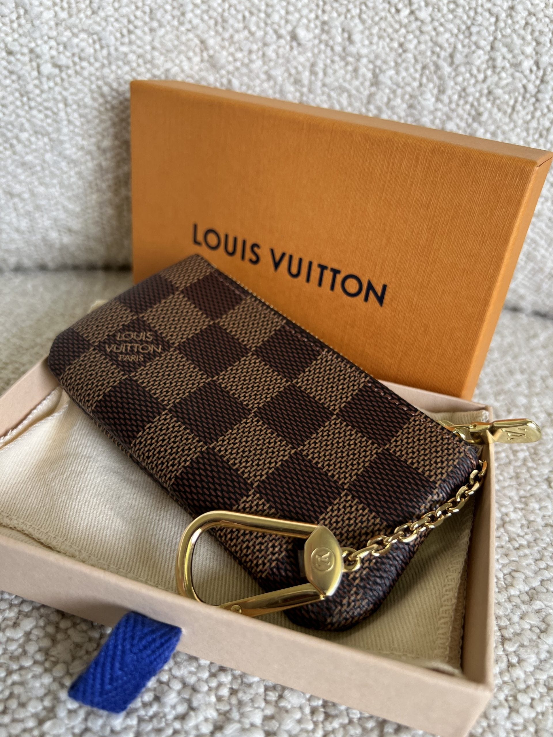 Factory ❤️ Authentic Louis Vuitton Damier Ebene 4-Way Pouch❤️